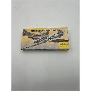 Messerschmitt 109 K Heller 1/72 SCALE VINTAGE PLASTIC MODEL KIT AIRCRAFT